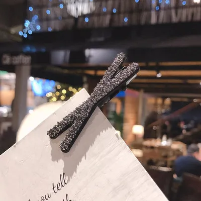 1 шт. Корейский простой зажим для волос |