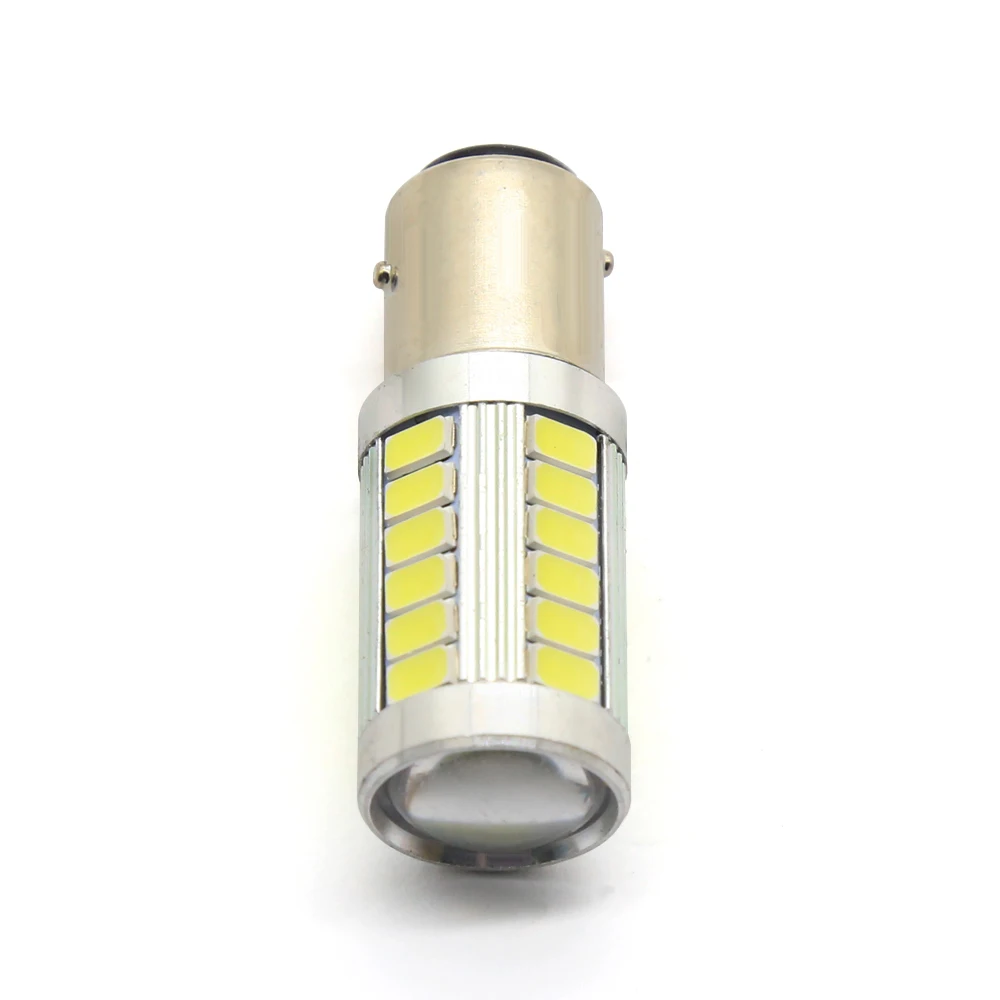 EURS 20 шт. Универсальный 1157 BAY15D 1156 Ba15s 33SMD T20 7440 7443 супер яркий светодиодный