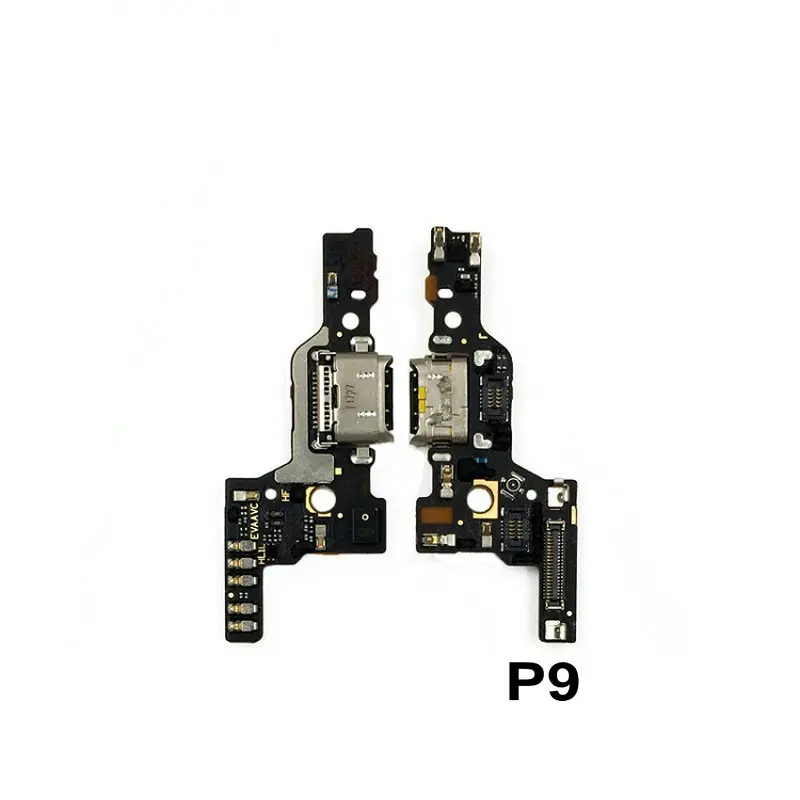 P9 Микрофонный модуль+ USB плата с зарядным портом, гибкий кабель, соединительные части для huawei P9/P9 Lite/P9 Plus, замена - Цвет: P9