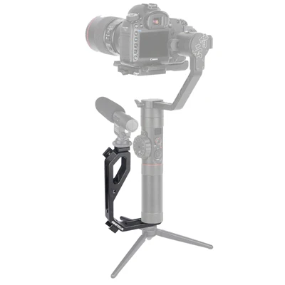 Ручка L Тип Кронштейн Стенд видео монитор крепление для микрофона DJI Ronin S ZHIYUN Crane M Crane 2 Plus/MOZA 2/FEIYU Gimbal