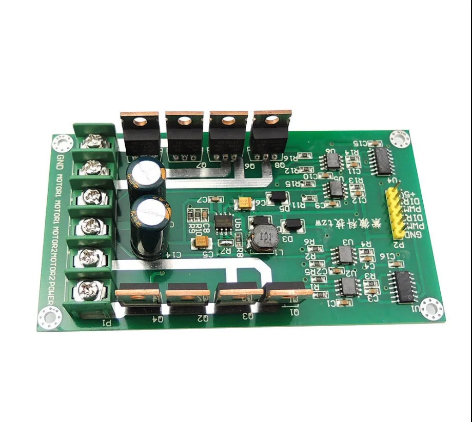 DC 3 36V 15A Peak 30A IRF3205 H Bridge Dual Motor Driver для Arduino Robot Car|Драйвер двигателя| |