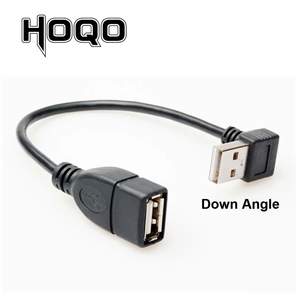 10 см 20 90 градусов USB мужчина к женскому удлинитель вверх/вниз/влево/вправо под