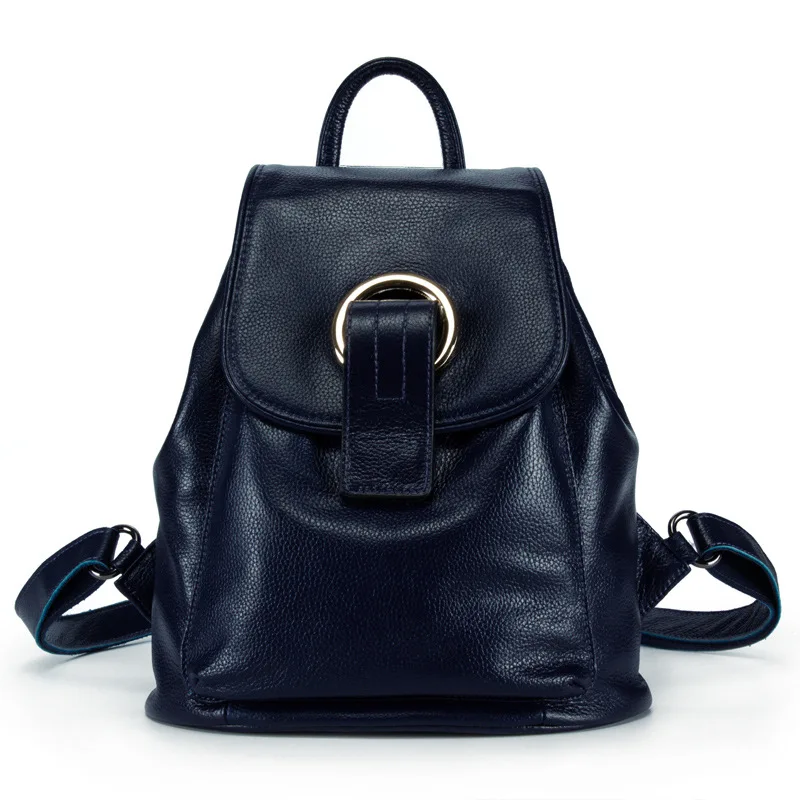 Рюкзак женский из натуральной кожи модный брендовый 2018|leather backpack rucksack|backpack