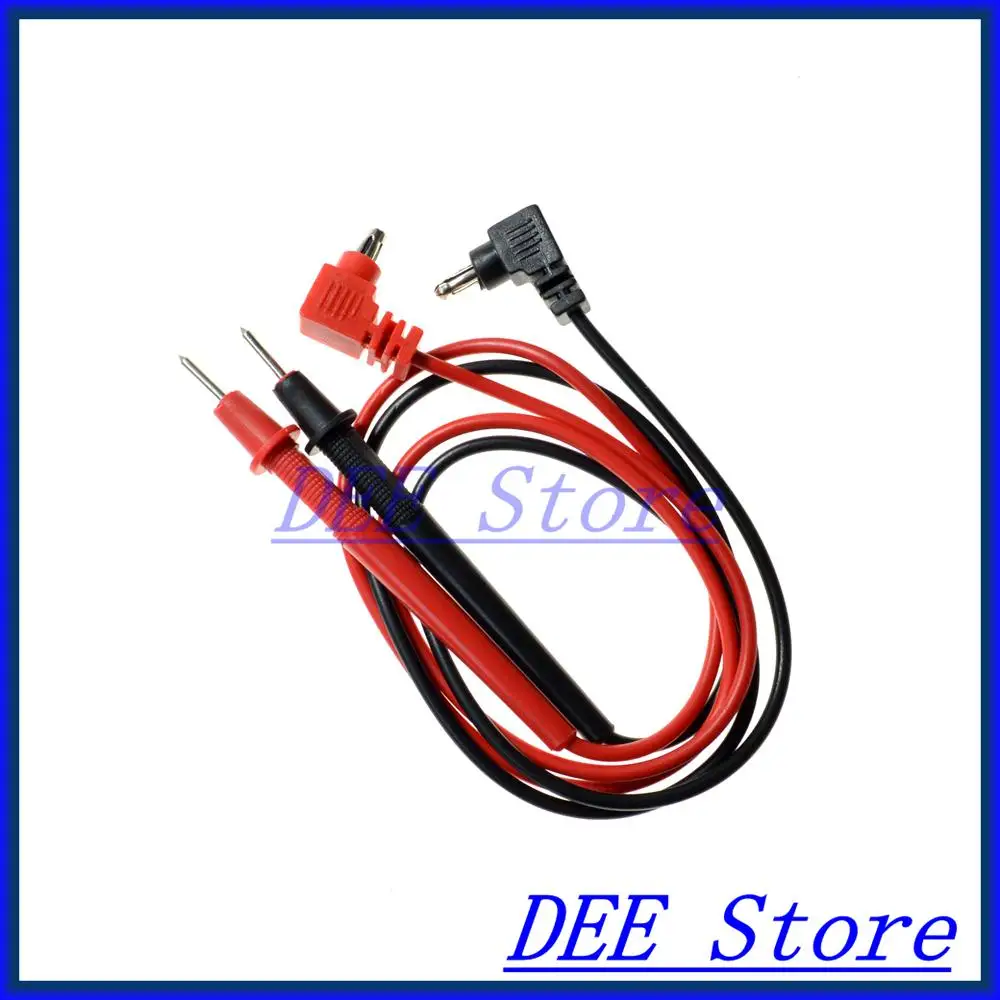 

Pair 4mm Male Connector Multimeter Test Lead Probe Cable