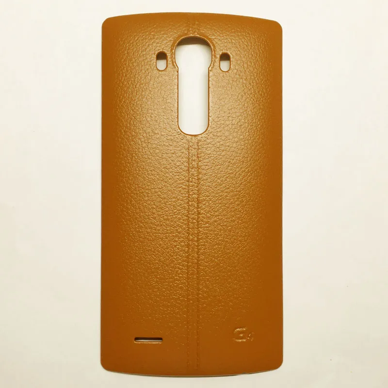 Задняя крышка для LG G4 чехол для LG G4 чехол с аккумулятором s с NFC для LG G4 H815/H818 LS991 US991 VS986 чехол для LG G4 задняя крышка - Цвет: G4 brown leather
