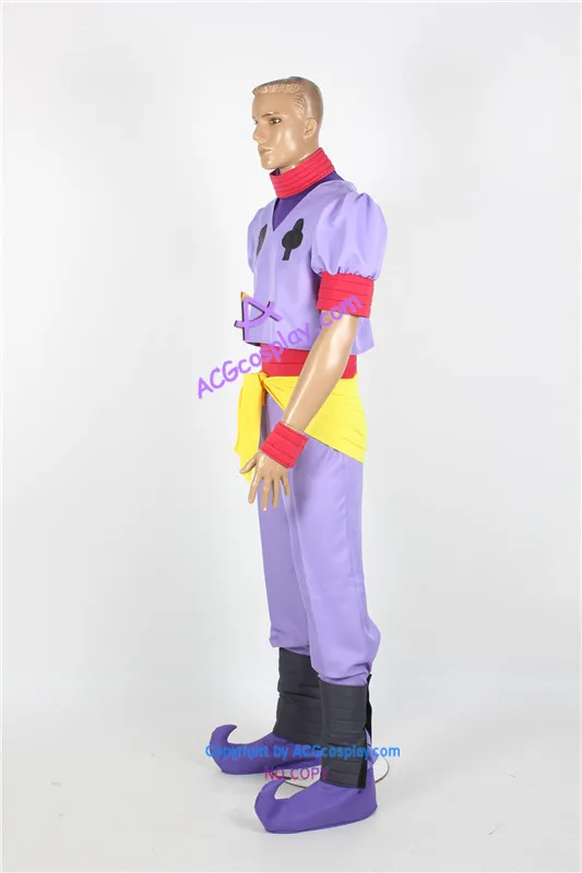 Костюм для косплея Hunter x Hisoka с чехлом ботинок | Тематическая одежда и униформа