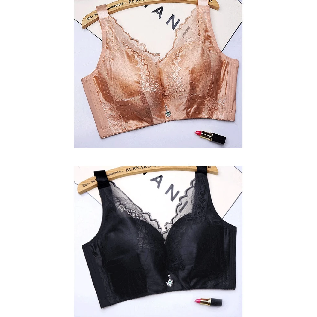 Женский бюстгальтер большого размера с полной чашечкой сексуальный кружевной