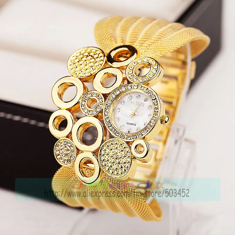 50 шт./лот специальный циферблат часы с сетчатым ремешком дизайнерский браслет