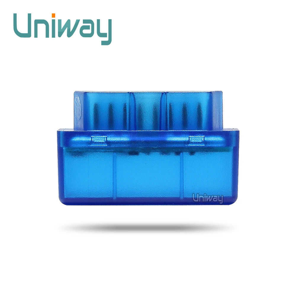 Uniway Мини ELM327 OBD2 Bluetooth автомобильный диагностический инструмент OBD2 OBD-II автомобильный интерфейс сканер