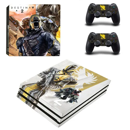 YSP4P-1695 Игра Destiny 2 PS4 Pro наклейка для sony playstation 4 Pro консоль и контроллеры для Dualshock 4 PS4 Pro наклейка s Наклейка - Цвет: YSP4P-1695
