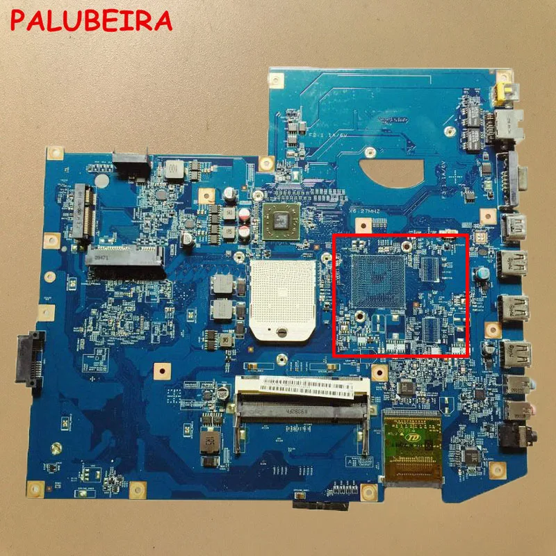 Основная плата PALUBEIRA для ноутбука acer aspire 7540 MBPJD01001 MBP. JD01.001 48.4FP02.011 разъем S1 ddr2 протестирован