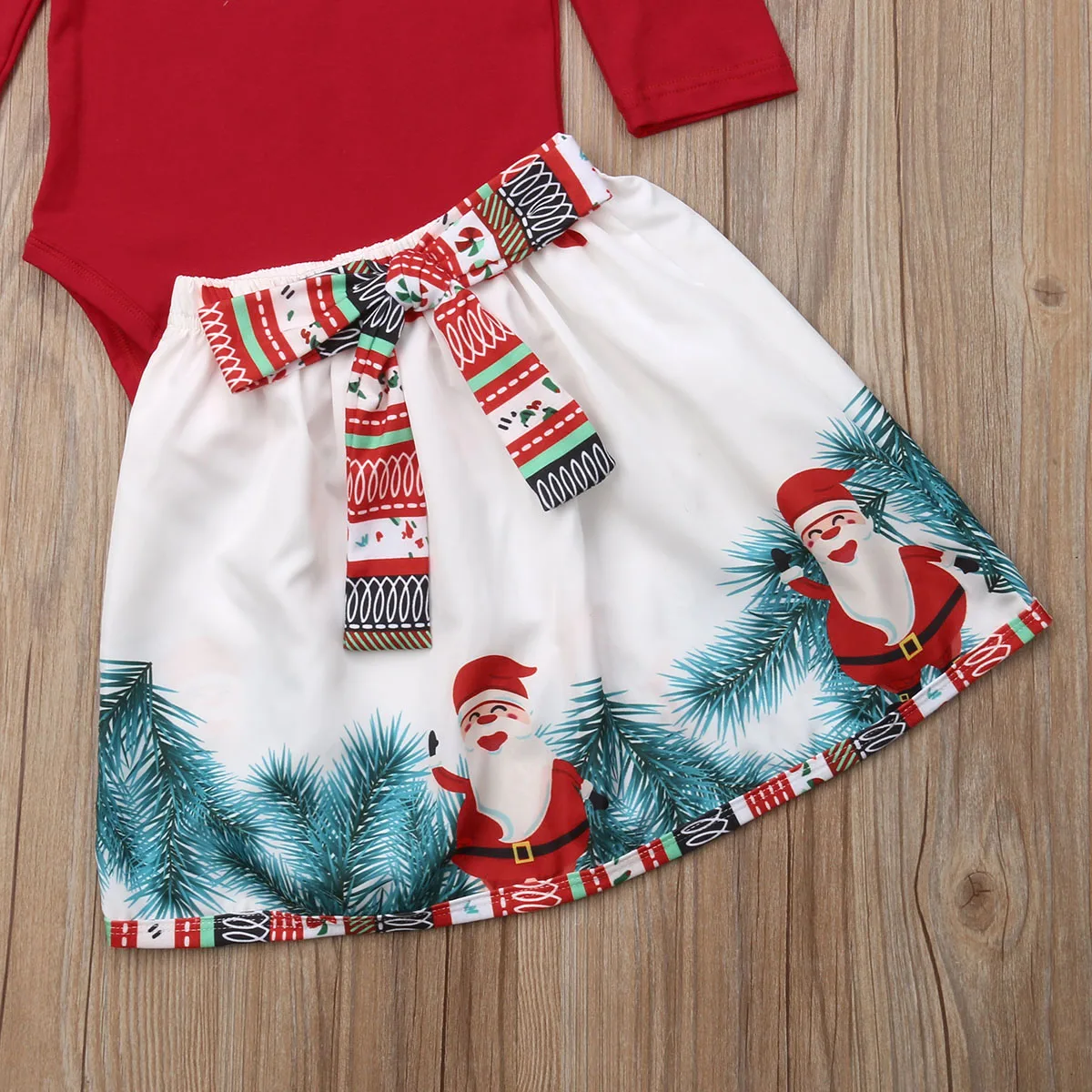 Комплекты одежды для новорожденных девочек из 3 предметов Зимний Рождественский