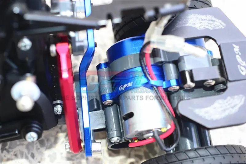 Алюминиевый Мотор крепление с теплоотводом ребра-5 шт. Набор для Tamiya T3-01 Dancing Rider |