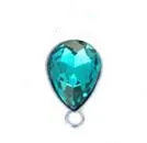 Malachite green 10 шт. 7x10 мм/13x18 мм капли воды хрустальные подвески для ожерелья медальон Стразы ювелирные изделия для DIY серьги ожерелье аксессуары - Цвет: Malachite green