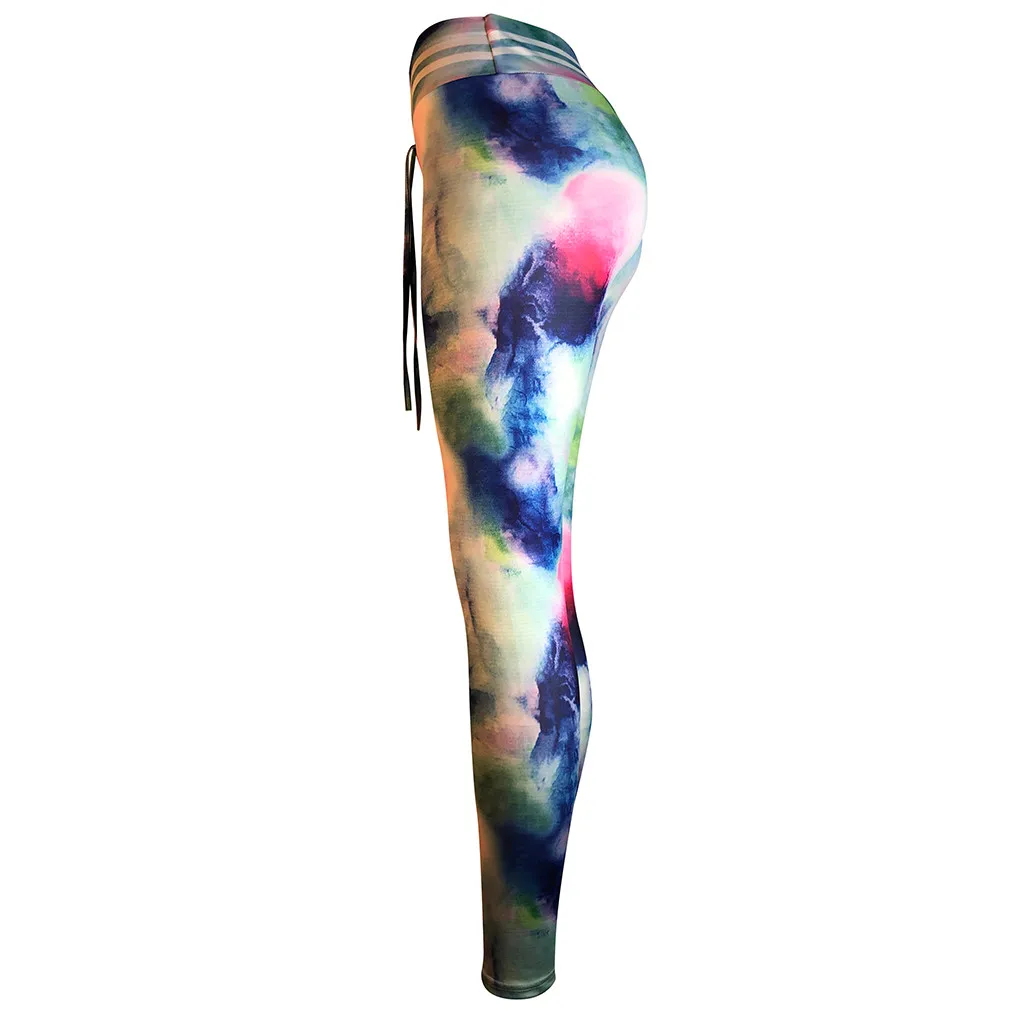 Леггинсы с высокой эластичной талией для фитнеса женские повседневные леггинсы