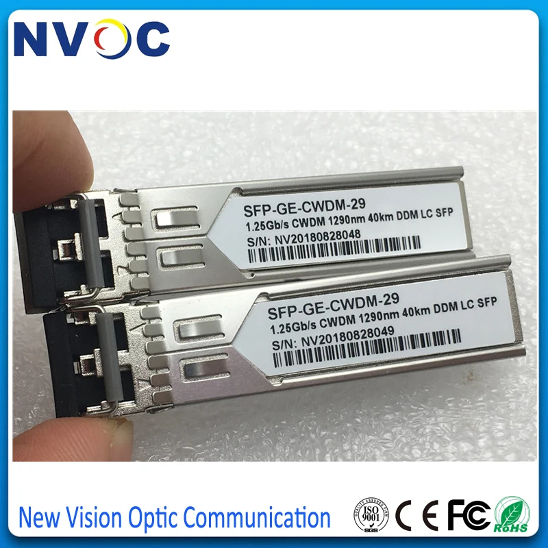 1 25G нм 40 км нм-нм дуплексный DDM/DOM двойной LC CWDM SFP волоконно-оптический модуль