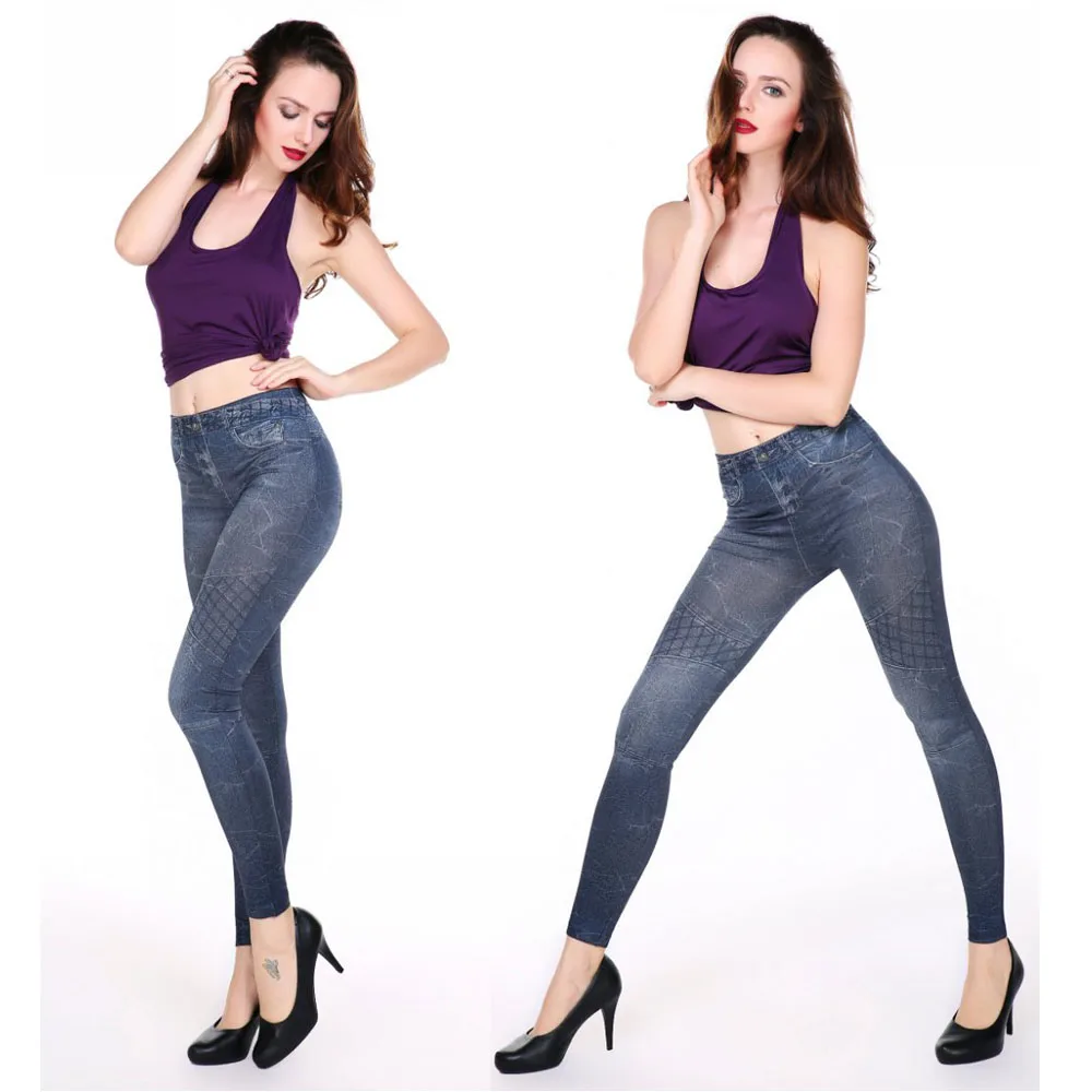 

Одноразмерные бесшовные высокоэластичные облегающие брюки с принтом