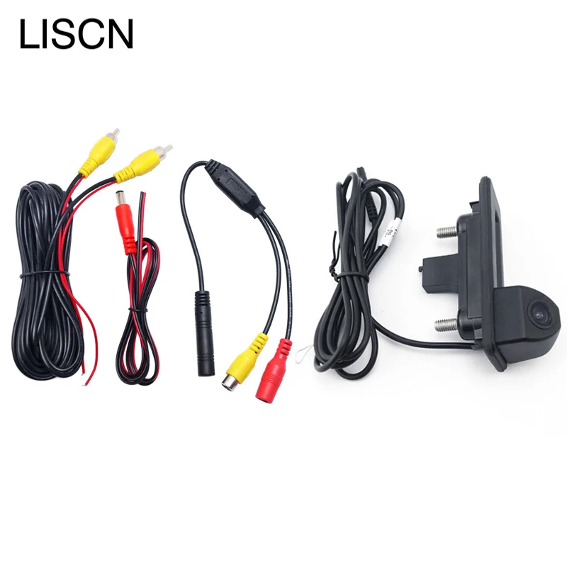 Автомобильная камера заднего вида для Skoda Fabia 2015 вместо оригинальной заводской