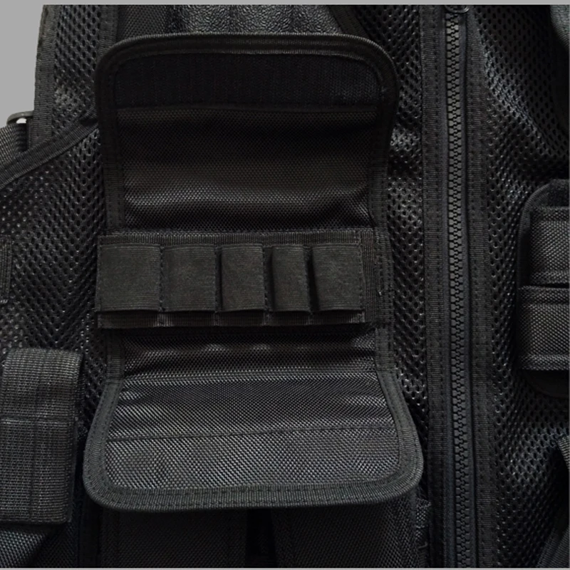 Veste тактильная жилетка полиция высокого качества черная сетка Molle Weste Polizei Schutzweste