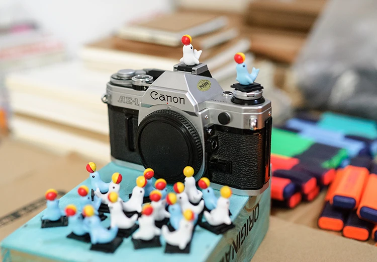 3D мультфильм камера Фонарик Горячий башмак Крышка для Canon Nikon Fujifilm samsung Panasonic Leica Olympus