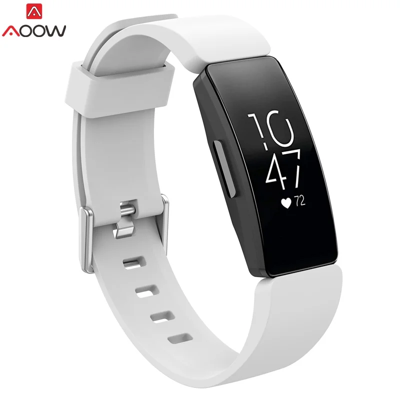Силиконовый Браслет Ремешок Браслет для Fitbit Inspire/Inspire HR трекер активности умные часы замена часы ремешок на запястье