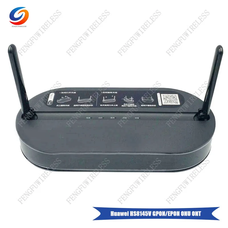 100% оригинал HS8145V GPON ONU 4GE порт + 1 телефон 2USB с 2 4G и диапазонами Wi Fi логотипом China telecom
