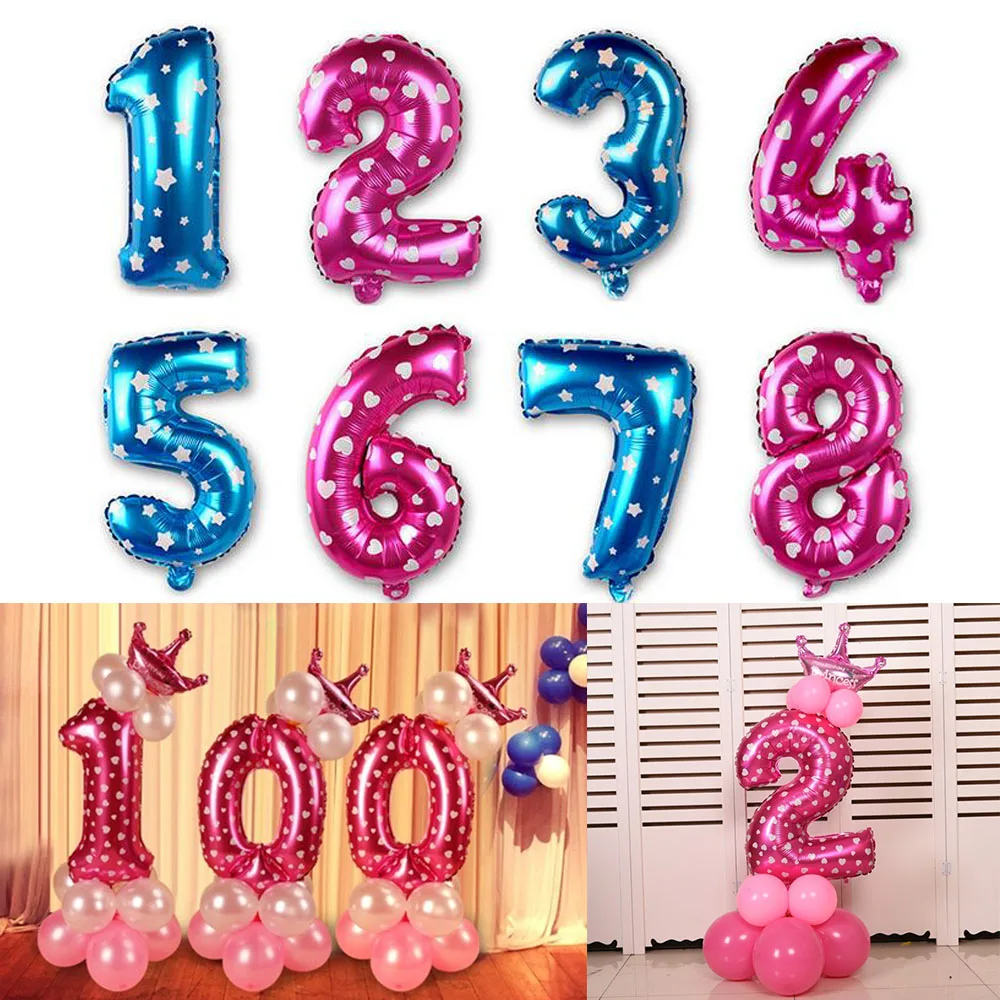 Воздушный шар 1 шт. 32 дюйма 0 9|balloon balloon|balloon airballoon number |