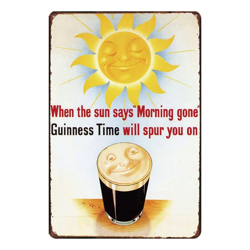 SA-3072 Guinness как обычно Винтаж металлические таблички Олово Бар знак стены бар дома kitcheMan пещера украшения Куадрос 30X20 см SA-3043 - Цвет: SA-3072
