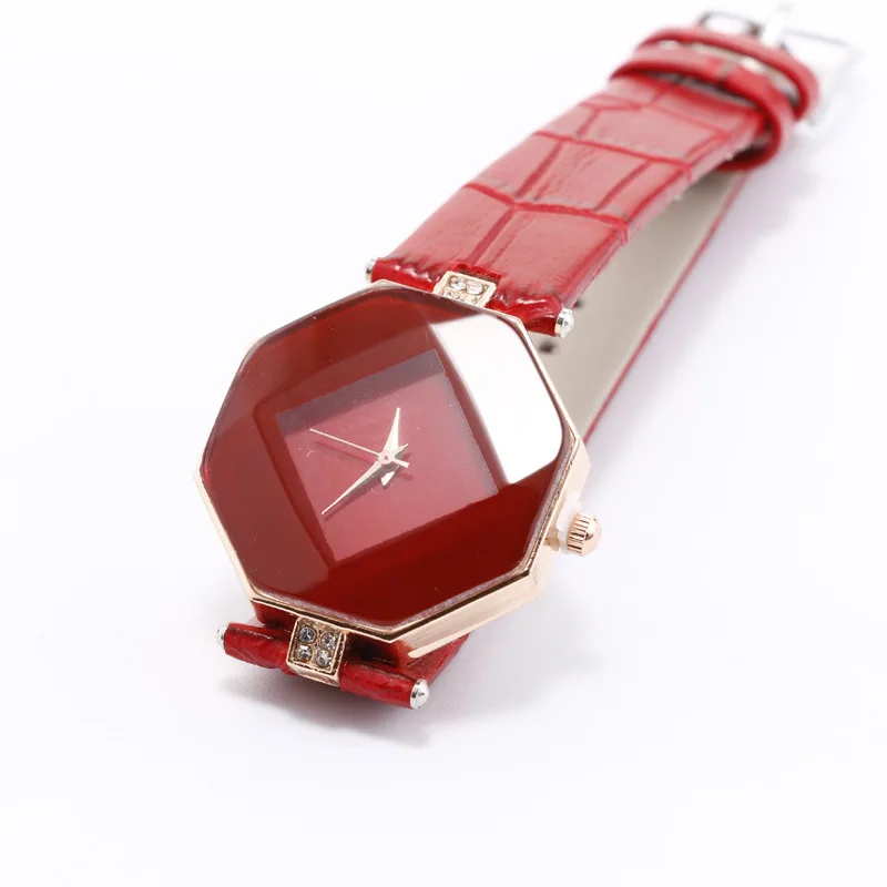 Новые женские модные роскошные часы брендовые наручные восьмиугольный