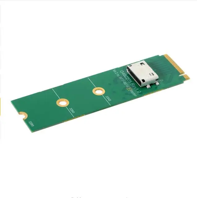 PCI E 3 0 M. 2 M key to Oculink SFF 8612 8611 хост адаптер для PCIe Nvme SSD|Компьютерные кабели и разъемы| |