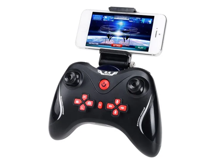 Радиоуправляемый квадрокоптер Lishitoys L6052W с Wi Fi FPV и HD камерой 2 4 МП ГГц канала 6