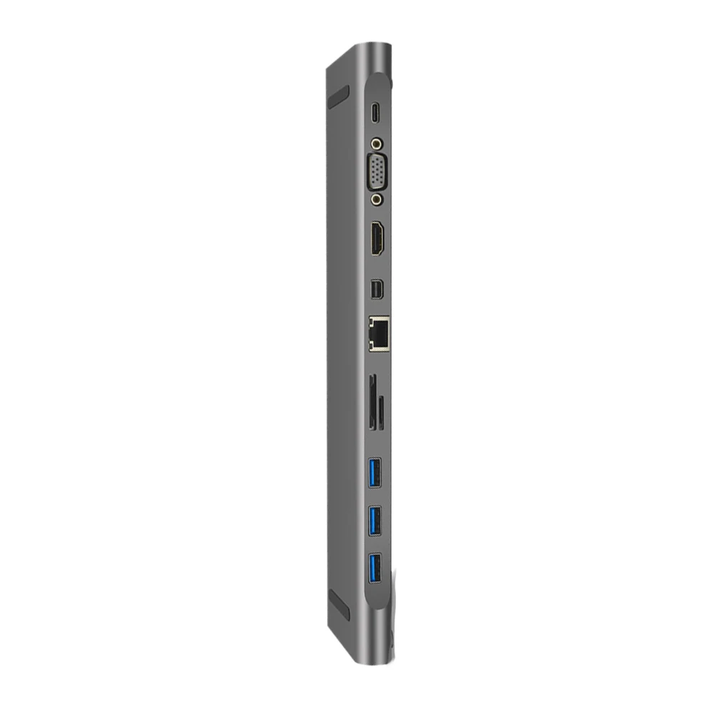 11in 1 Портативный USB C концентратора Универсальный Expander для портативных ПК
