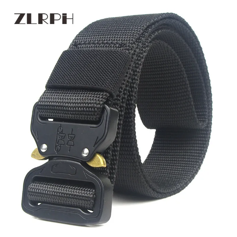 Тактический ремень ZLRPH военный с автоматической пряжкой тренировочный пояс