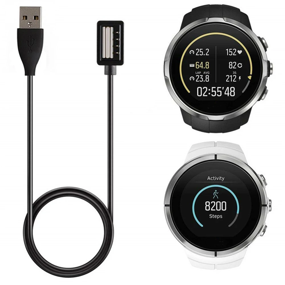 Hot Sale 100cm 5V USB Charging Cable Clip Cradle Charger for Suunto Spartan 9 Smart Watch | Электроника