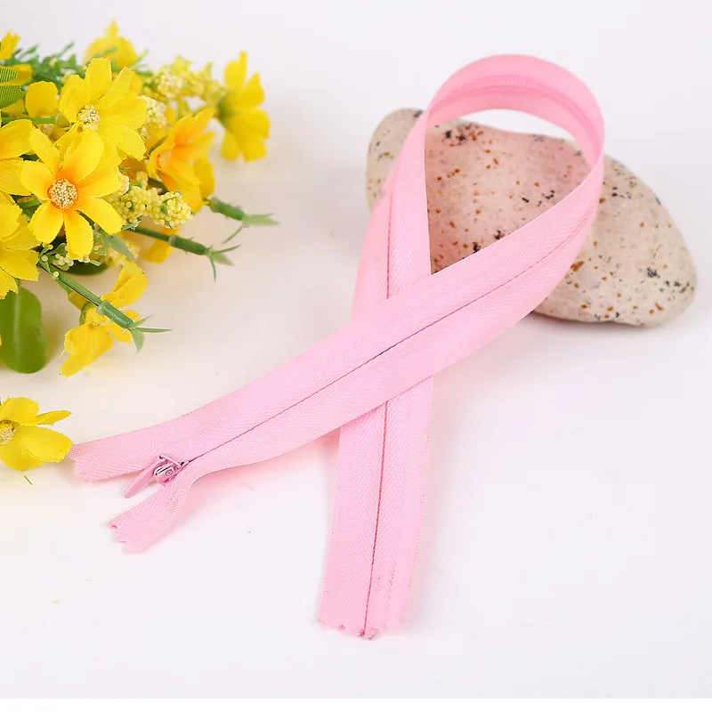 10 шт Meetee 3 #20 см 40 50 60 змейки невидимки DIY нейлоновая застежка молния для шитья
