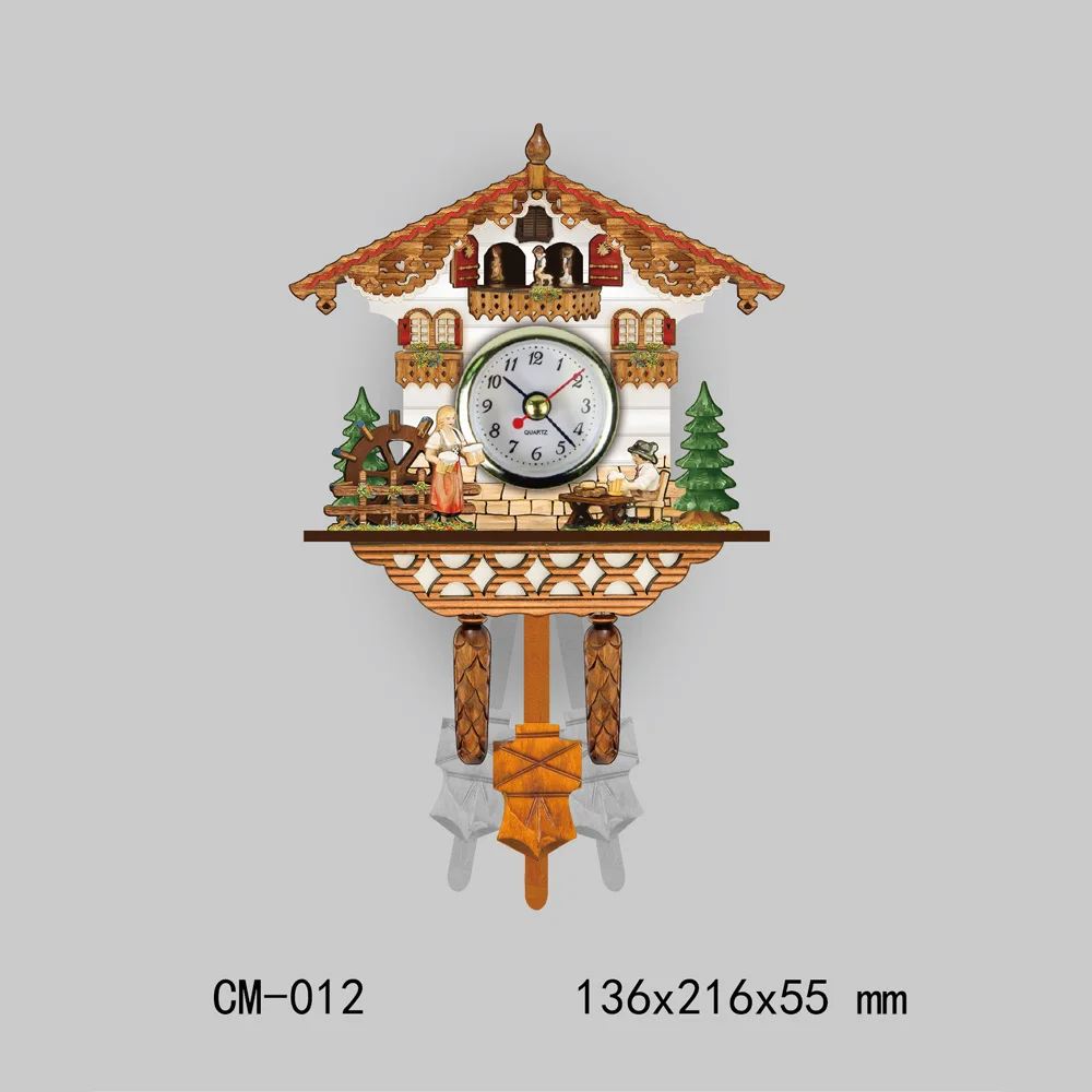 Настенные часы с кукушкой качели таймер woodenboard часы, офиса, дома, высокое качество