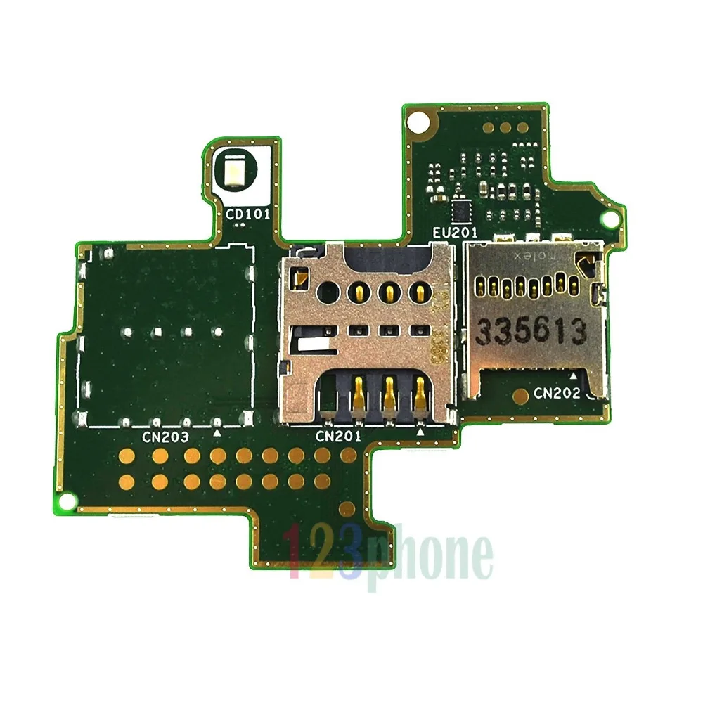 SIM + SD слот для чтения держатель лотка FLEX кабель Sony Xperia M C1904 C1905 # A 850|Шлейфы