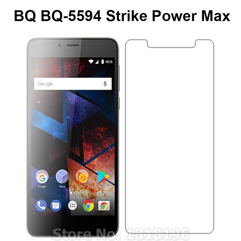 Закаленное стекло для BQ 5594 Strike Power Max защитная пленка смартфона Защитная