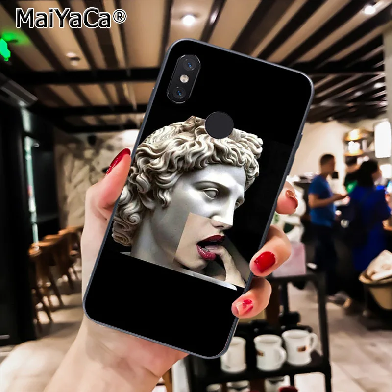 MaiYaCa винтажный пластырь статуя Давида художественный Печатный чехол для