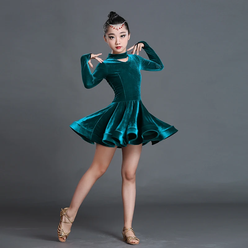 Новая распродажа одежда с длинными рукавами для девочек черного и красного цвета