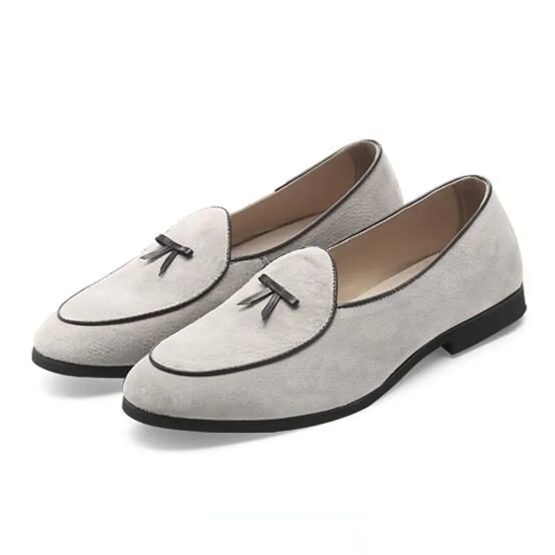 Мужские модные замшевые Удобные Мокасины movechain для вождения на открытом воздухе