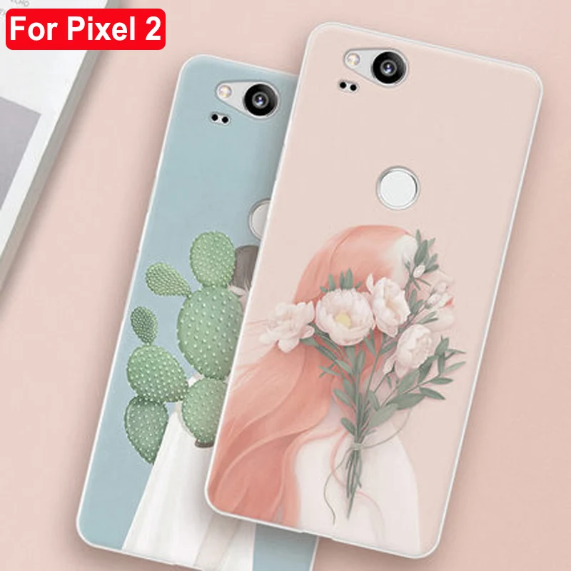 Чехол с полным покрытием 360 градусов для Google Pixel 2 роскошный мягкий чехол из ТПУ