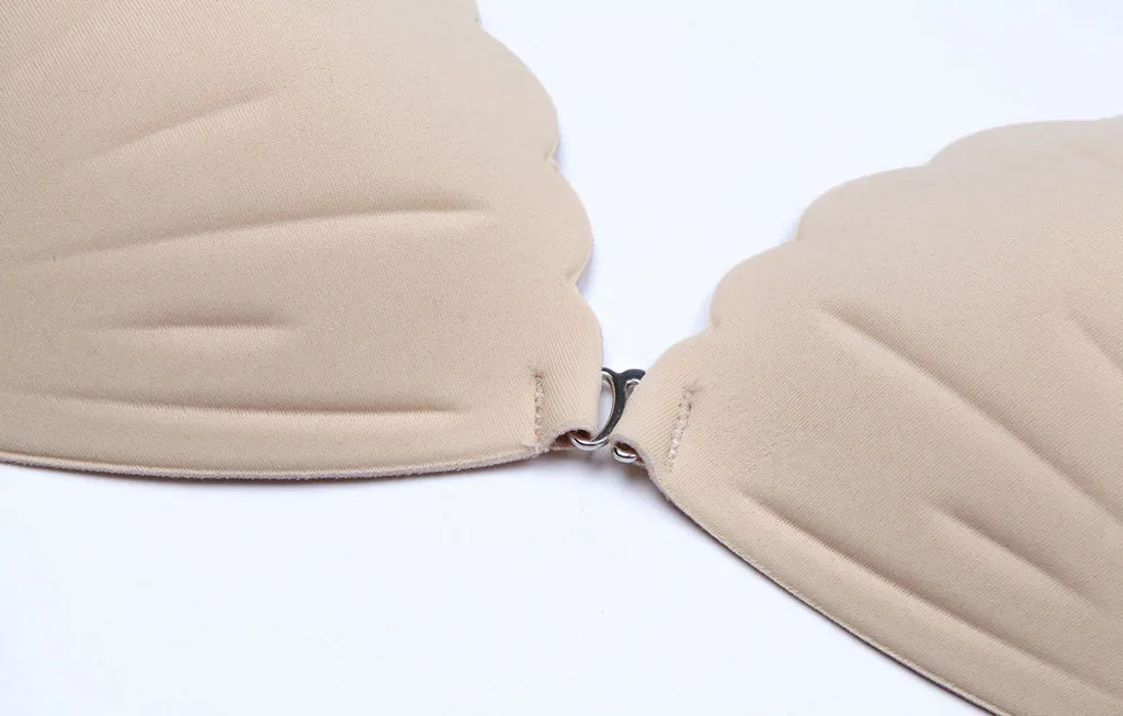 Для женщин Невидимый грудь ленты без бретелек бюстгальтер с подтяжкой груди