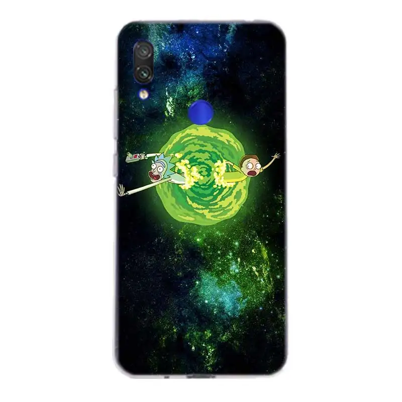 NO.3 Рик и Морти силиконовый чехол для Xiaomi Redmi Note 7 6 Pro 5 4 4X K20 7A Y3 S2 5A 6A Xiomi Pocophone F1 9 SE 8 A2 lite - Цвет: NO.3