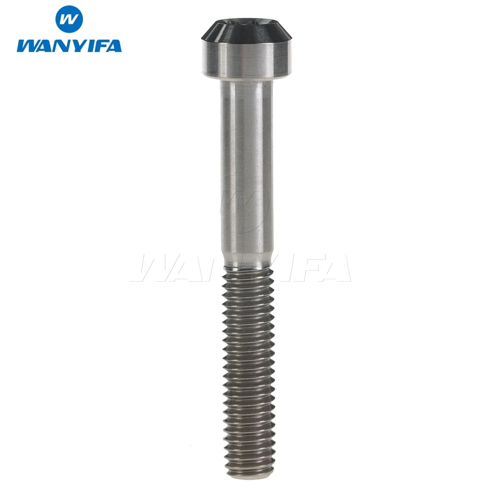 Титановый "Wanyifa" с шестигранной головкой M6 x 10 15 20 25 30 35, 40 45 50 60 65 мм велосипедный вынос руля мотоцикла тормозной болт для гарнитуры