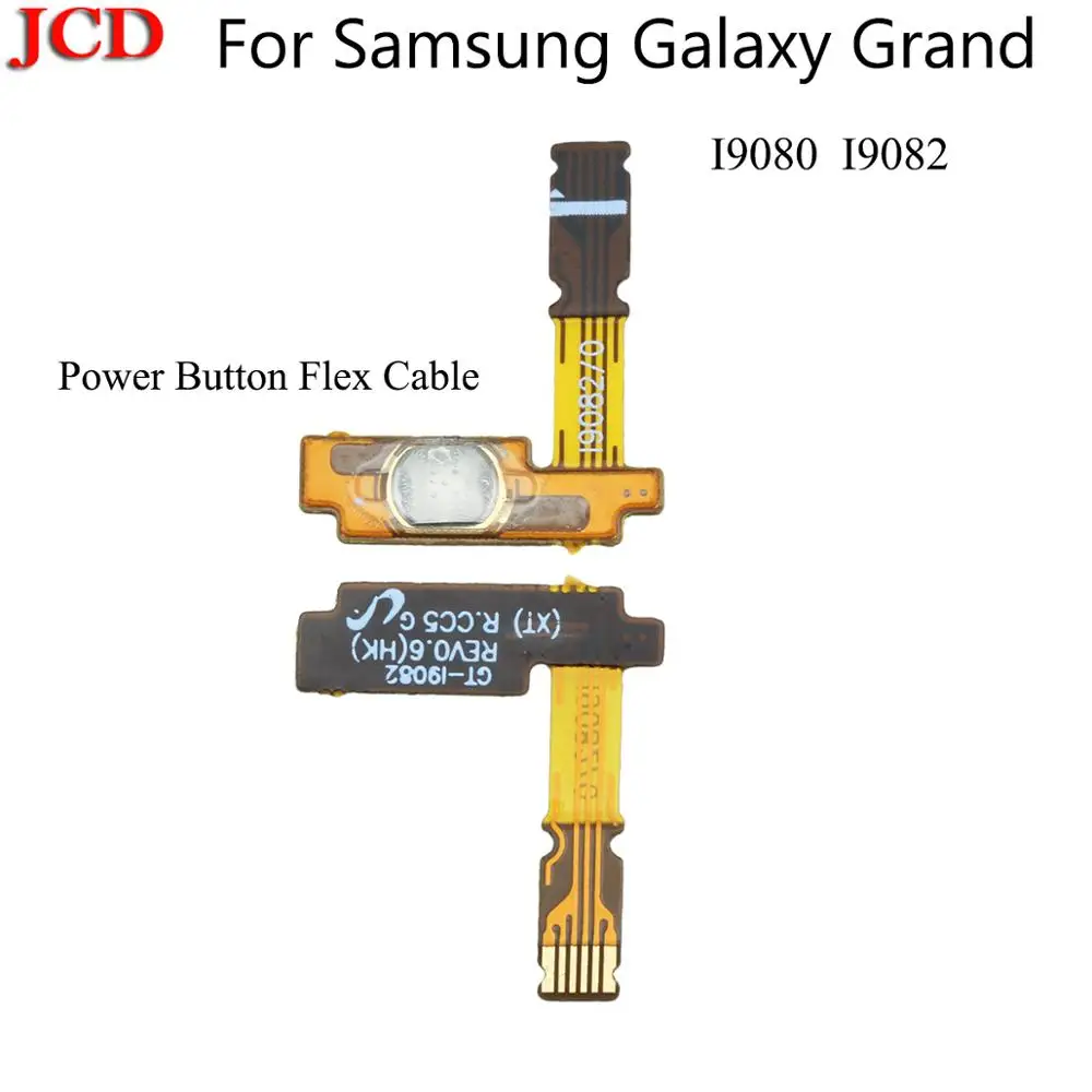 JCD новая кнопка включения/выключения питания запасные части для Samsung Galaxy Grand I9080