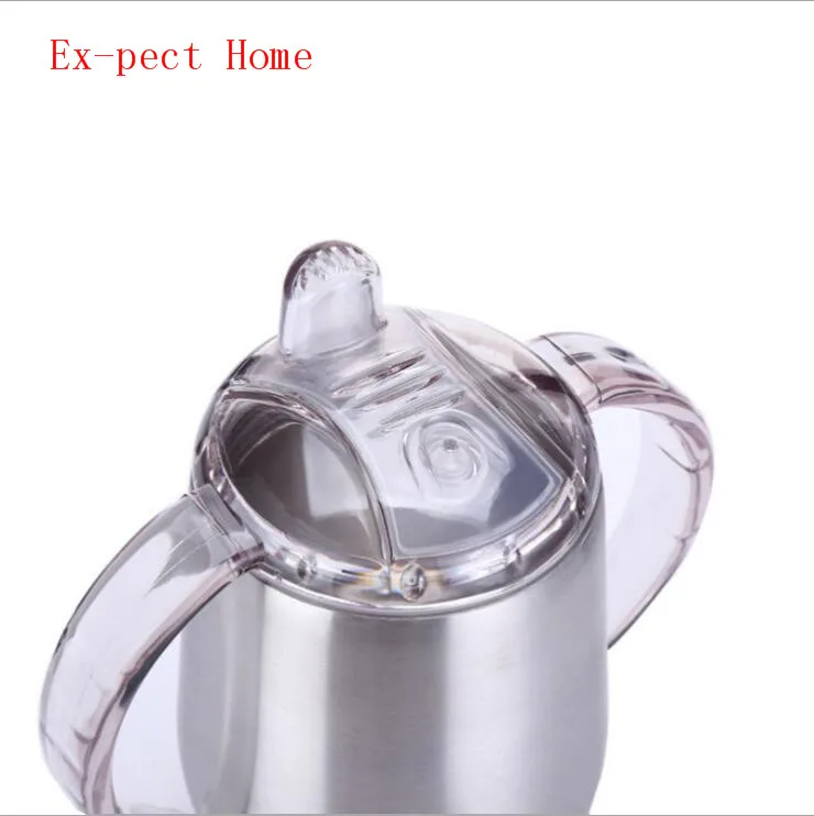 50шт 12 унций пустышка Яйцо Кружки Бокал для вина Стекло Двойная стенка из нержавеющей стали Вакуумная изоляция кофе Кружки с крышками.