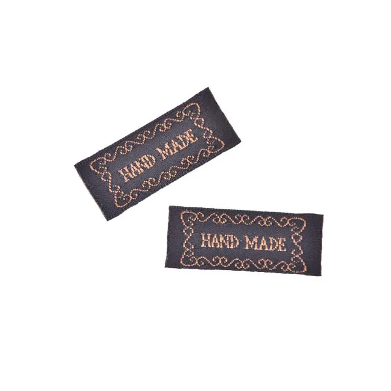 50 шт. тканые этикетки для одежды сумок швейных аксессуаров|Этикетки одежды| |