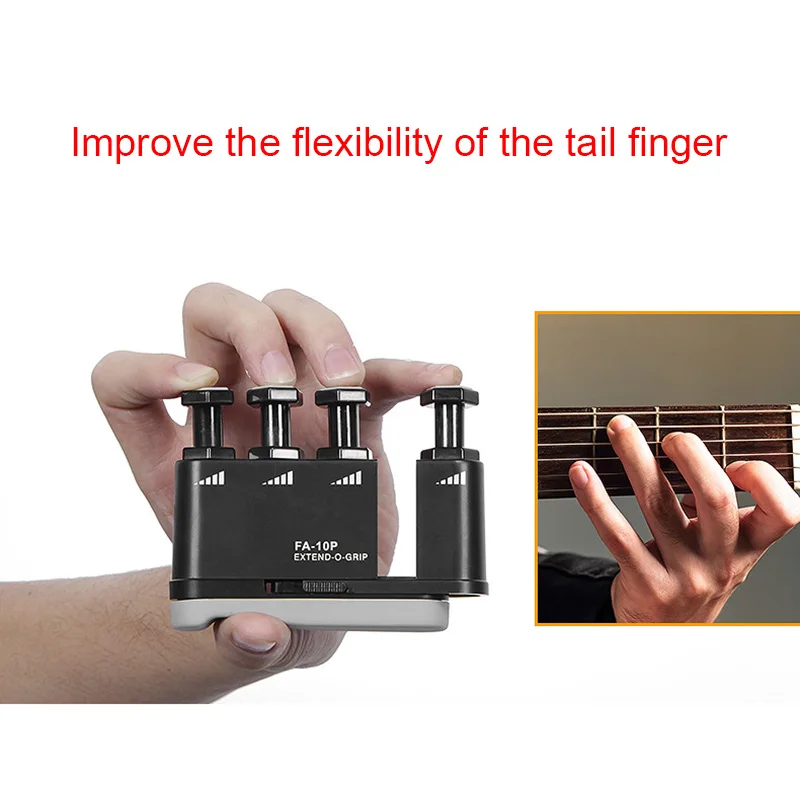 Flanger Регулируемый пальцевой тренажер для укулеле гитары бас скрипки EDF88|Рукоятки|
