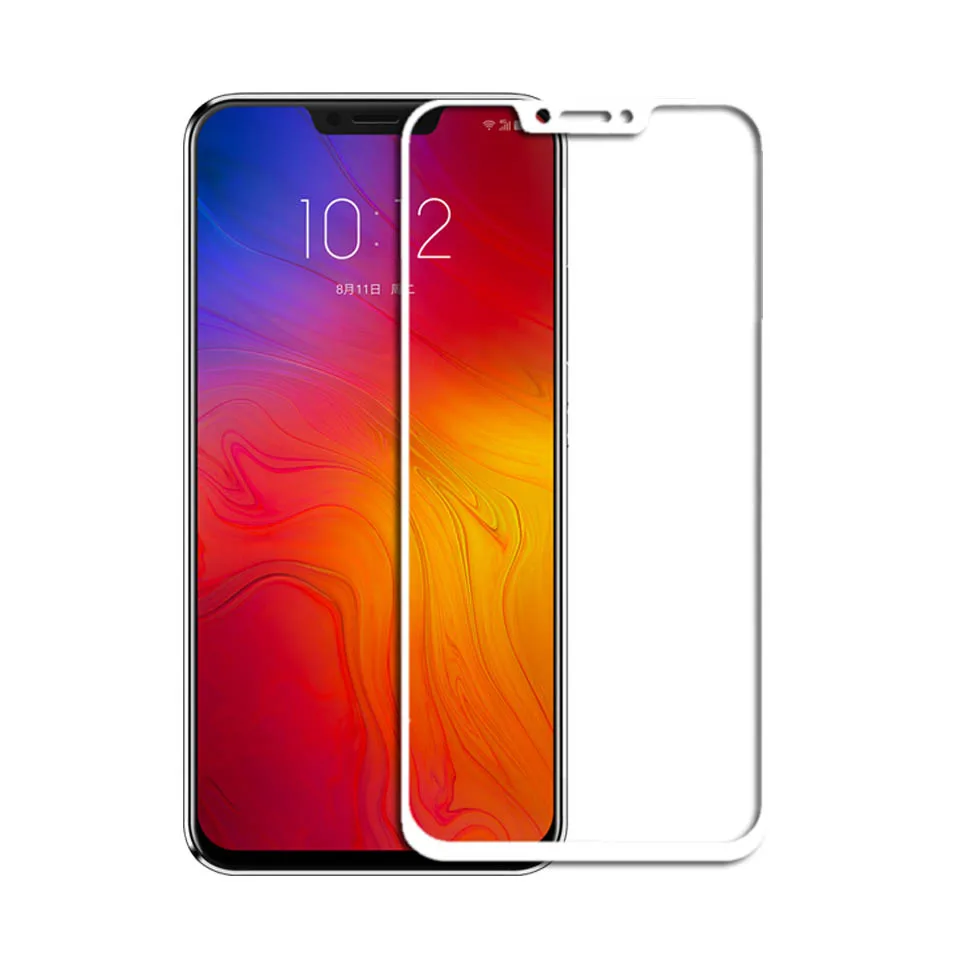2 шт. 3D полное клеевое закаленное стекло для Lenovo Z5 покрытие экрана Защитная пленка